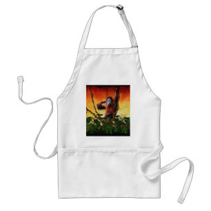 Avental Excelente Ape Orangutan Wildlife Animal Lovers