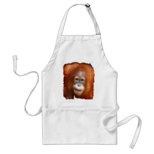 Avental Excelente Ape Orangutan Wildlife Animal Lovers