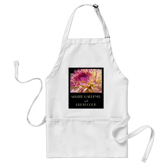 Avental EXCELENTE MASTER GARDENER Cook Apron oferece DAHLI (Frente)