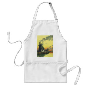 Avental Fábrica de Negócios da Vintage, Fabricação em um D