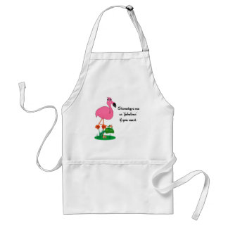 Avental fabuloso do flamingo