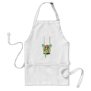 Avental Fada verde de Apple