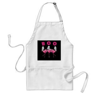 Avental Fantasmas Engraçado Flamingo Boo Halloween Presen