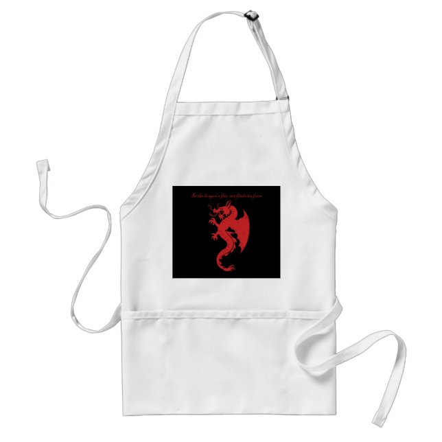 Avental Fantasy Stroke Dragon art merchandise (Frente)