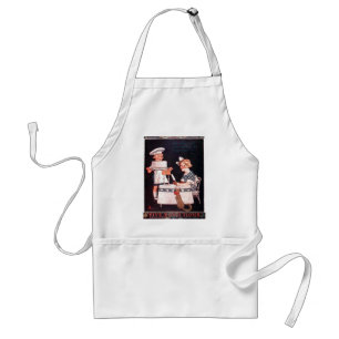 Avental Farinha De Cinco Rosas ~ Vintage1914 Ad