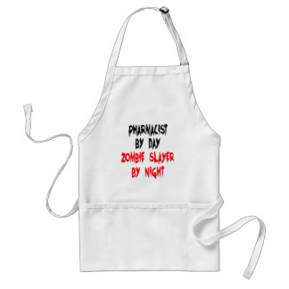 Avental Farmacêutica Zombie Slayer Piada