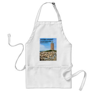 Avental Farol Avery Point, Cozinhar De Connecticut Apron