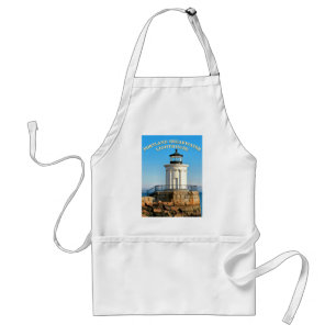 Avental Farol de Portland Breakwater, Maine Apron