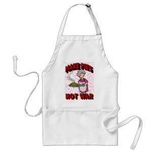 Avental Fazer Pie Não Guerra