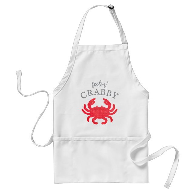 Avental Feelin Crabby Apron (Frente)