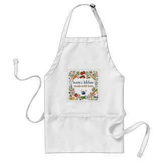 Avental Feito com Amor para Presente da Cozinha da Mamãe