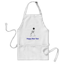 Feliz ano novo Snowman