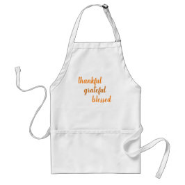 Avental Feliz Graças Abençoado Ação de Graças