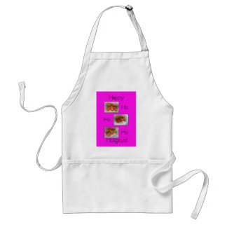 Avental feliz ho ho holigays gay x mas apron