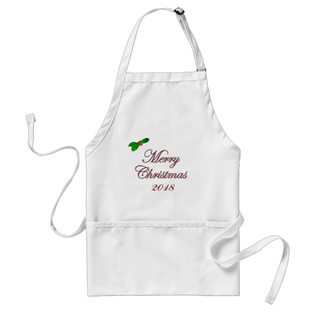 Avental Feliz Natal 2018 Apron (Frente)