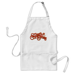 Avental FELIZ NATAL - design de texto do Xmas do vintage