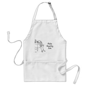 Avental Feriado Engraçado Cat Apron