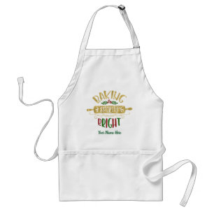Avental Férias de Natal - Brilho das Espíritos Baking - Mu