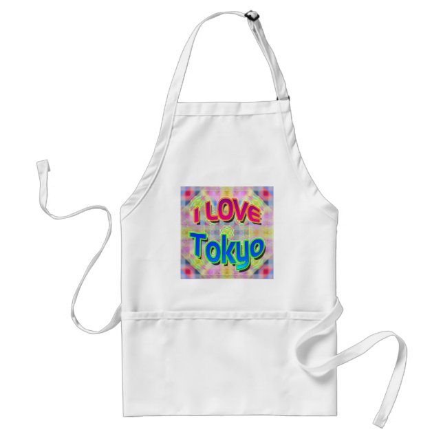 Avental Festival de Tóquio 3 "I LOVE Tokyo" Apron (Frente)
