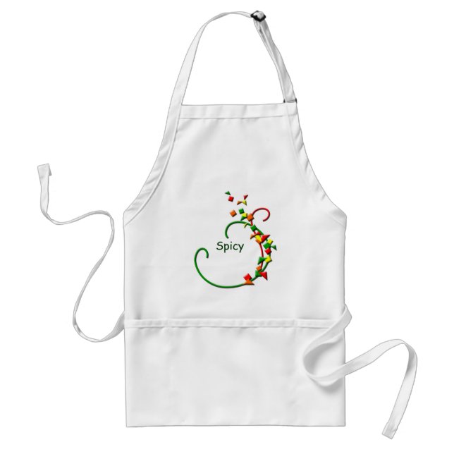 Avental Fiesta Chili Peppers Spicy Apron (Frente)