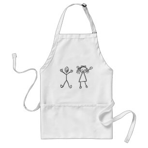 Avental Figura do Apron/Stick