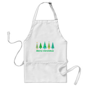 Avental Fir Trees Christmas Apron