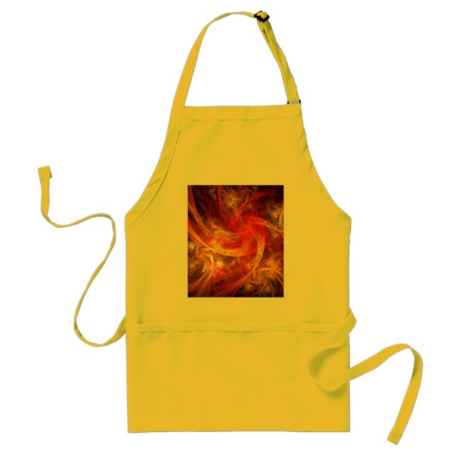 Avental Firestorm Nova Abstrato Art Apron (Frente)