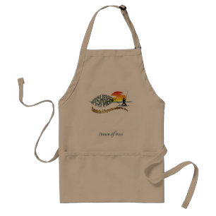 Avental Fisher of Men   Apron Padrão Personalizado