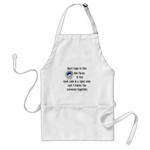 Avental Fita Duct, humor de engenharia