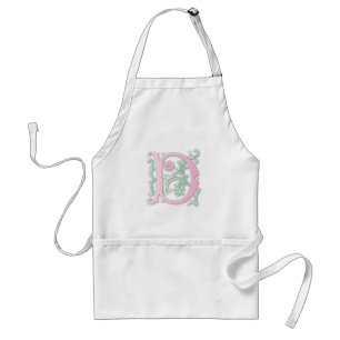 Avental Fleur-de-lis D Monograma