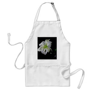 Avental Flor de lírio branco beleza da natureza