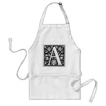 Floral Renaissance Alphabet - Letra A