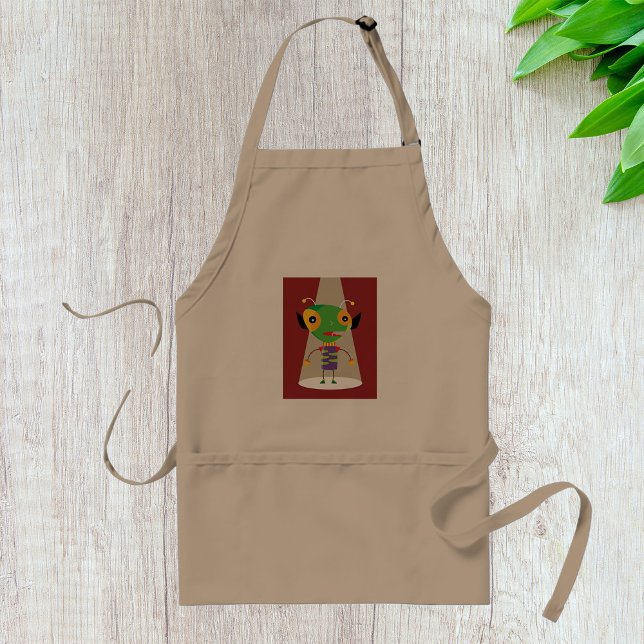 Avental Formiga Alienígena Colorida em Spotlight Quirky Sc (Criador carregado)