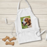 Foto personalizada do cão beagle e nome do cão