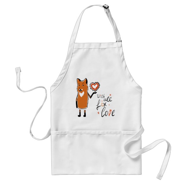 Avental Foxy Love (Frente)