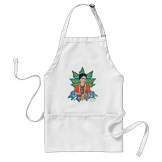 Avental Frida Kahlo Colorful Floral Graphic