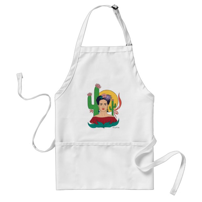 Avental Frida Kahlo Desert Graphic (Frente)