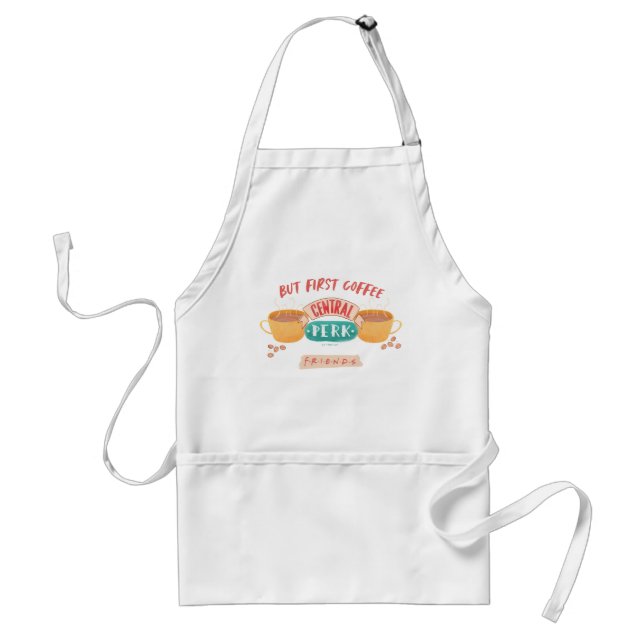Avental FRIENDS™ | Mas Primeiro Café - Central Perk (Frente)