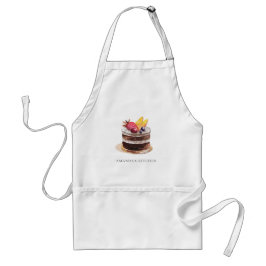 AVENTAL FRUTA FLORAL CAKE PATISSERIE CUPCAKE BAKERIE CHEF