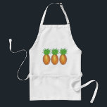 Avental Fruta Tropical Havaiana de Luau Pineapple<br><div class="desc">Apron apresenta uma ilustração original de um abacaxi havaiano tropical. Perfeito para o verão! Muitas ilustrações adicionais estão também disponíveis neste compro. Não vê o que está procurando? Precisa de ajuda para a personalização? Entre em contato com Rebecca para ter algo projetado para você!</div>