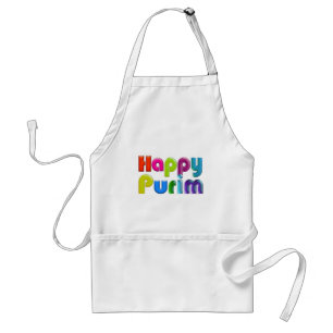 Avental funky FELIZ de PURIM