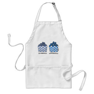 Avental Funny Blueberries Cartoon Kitchen Apron