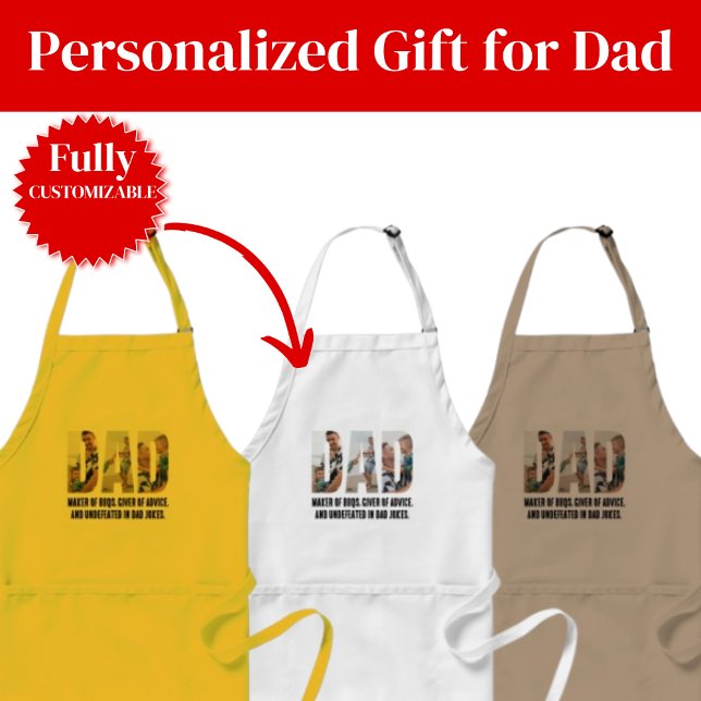 Avental Funny Dad Apron – BBQ Master & Dad Joke Champion (Funny Dad Apron – BBQ Master & Dad Joke Champion)