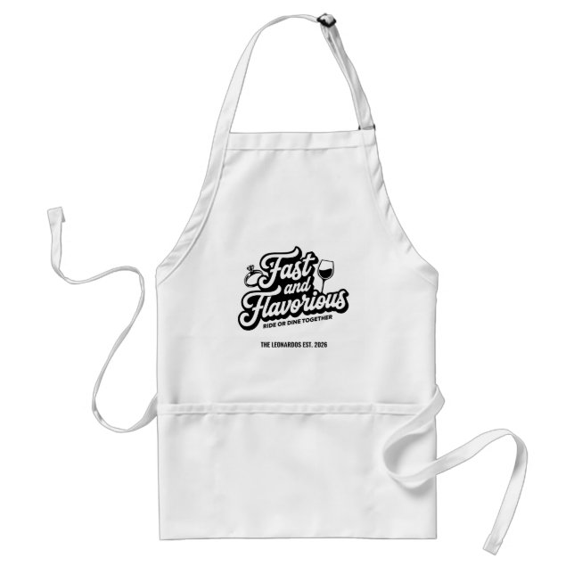 Avental Funny Personalized Couple's Apron (Frente)