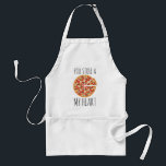Avental Funny Pun Apron | CHURRASCO COZINHAR<br><div class="desc">Um avental engraçado de cozinheira com o ditado "você roubou um pedaço do meu coração", com a palavra "pedaço" sendo substituída por uma imagem de pizza.</div>