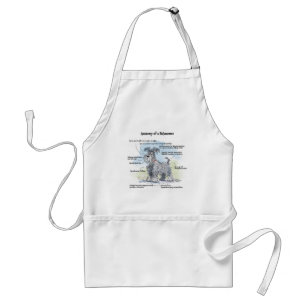 Avental Funny Schnauzer Apron