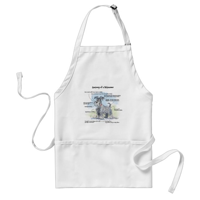 Avental Funny Schnauzer Apron (Frente)