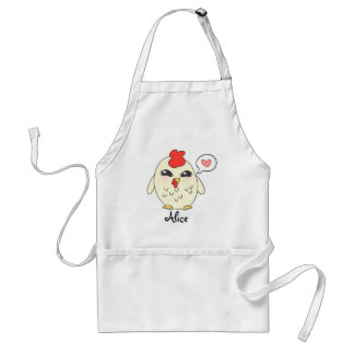Avental Galinha bonito personalizada