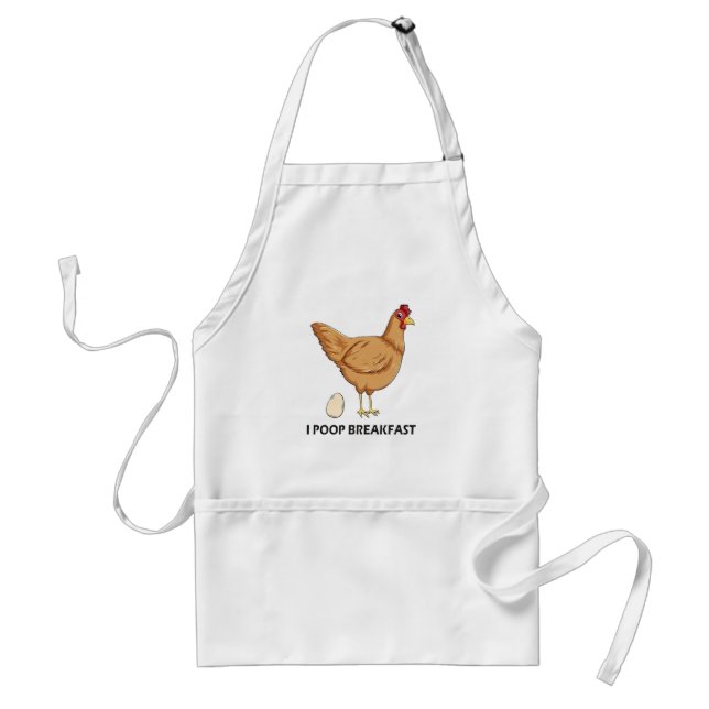 Avental Galinha Humorosa Apron (Frente)