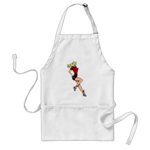 Avental Garota com Glamour Vintage da Porta ao Lado, Loira